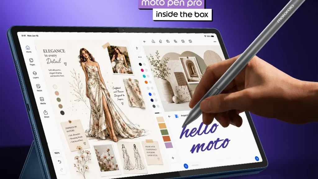 Motorola launches Moto Pad 70 Pro with bundled Moto Pen Pro