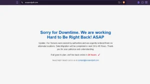 Shadow library OceanofPDF is down