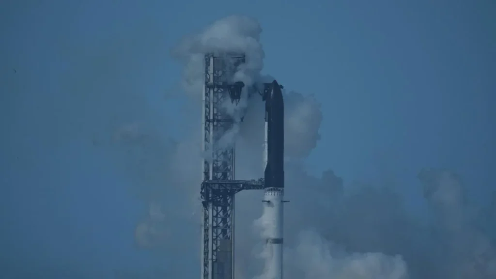 SpaceX Starship launch aborted on pad at last moment