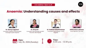 Webinar on anaemia to be held on July 26