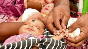 Under the scheme, a one-gram gold ring will be provided to every eligible newborn born in government