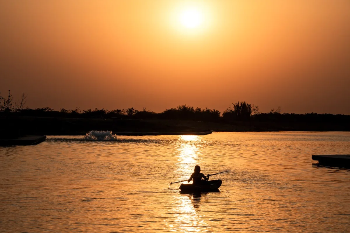Q: Critics argue that man-made lakes in water-stressed regions consume a resource communities desperately need.