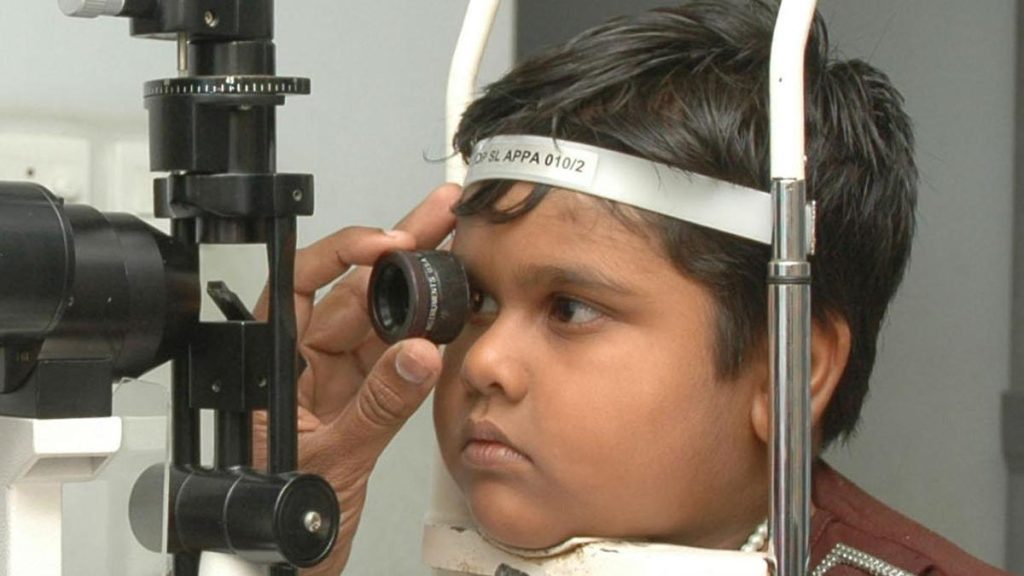 Amblyopia, commonly called lazy eye, occurs when the brain does not adequately process visual input