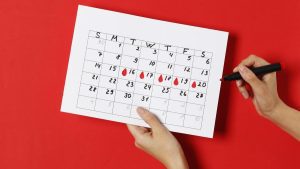Weather does not directly control menstruation, but extreme conditions can place physical stress