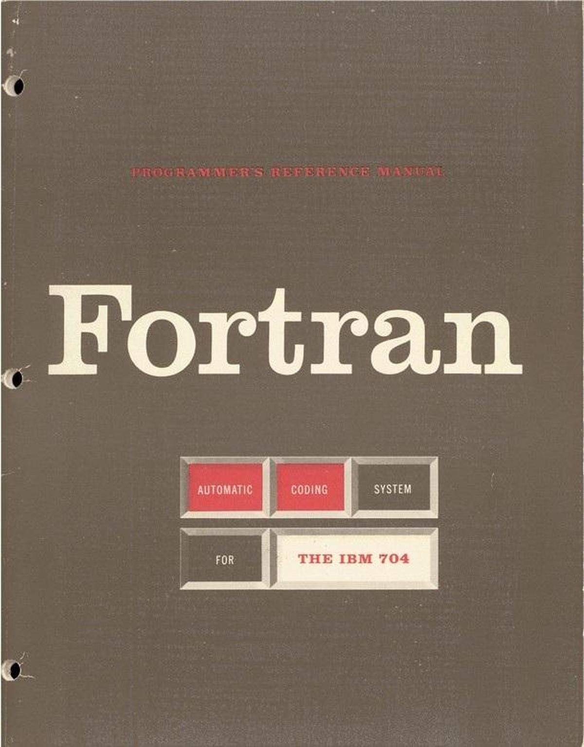 Fortran first gained a foothold in the scientific community, before becoming the dominant