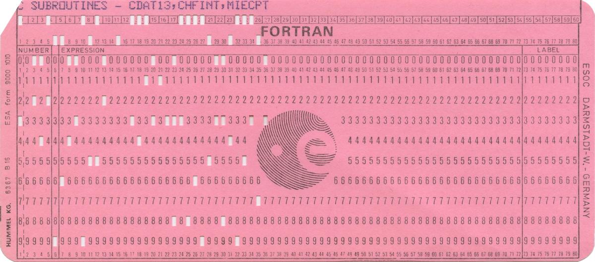 Fortran first gained a foothold in the scientific community, before becoming the dominant