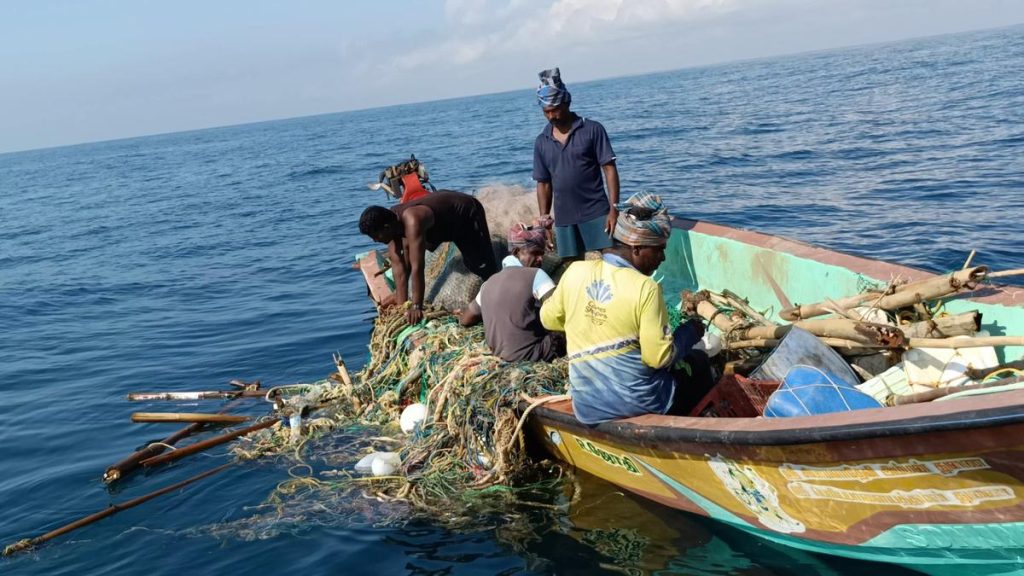 In the last five years, 217 tonnes of ghost nets have been handed to the TREE Foundation