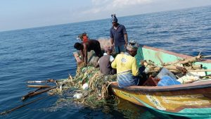 In the last five years, 217 tonnes of ghost nets have been handed to the TREE Foundation