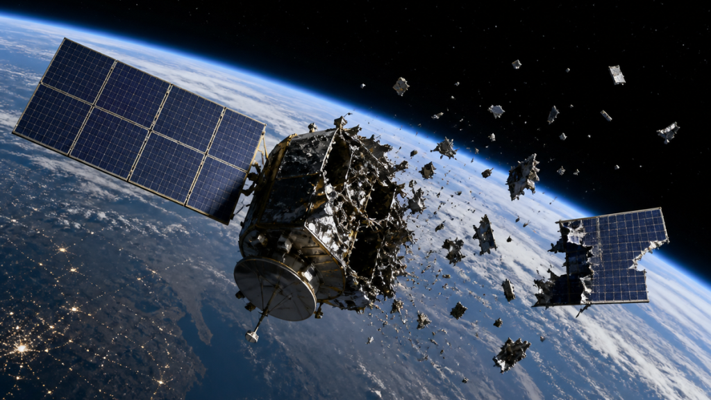what we should expect modern space war to look like — U.S. 'weapons in orbit'