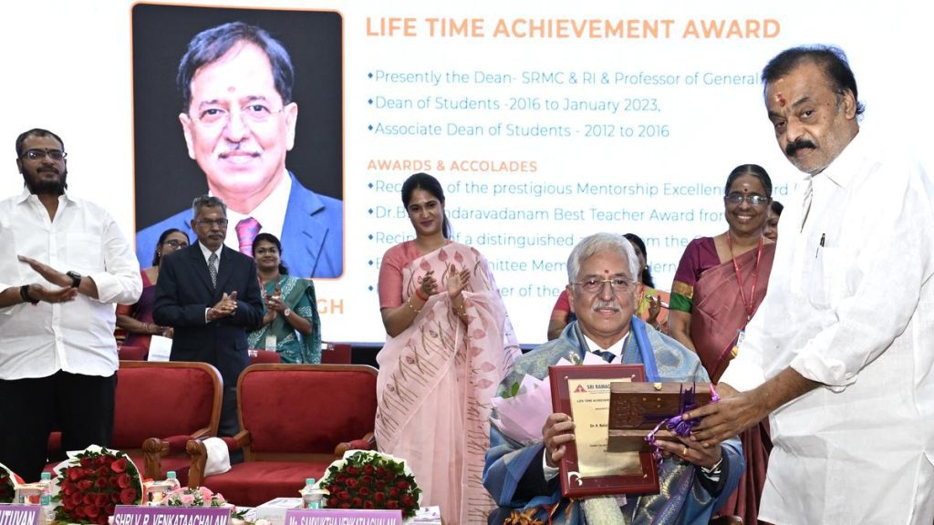 Sri Ramachandra Institute of Higher Education and Research (SRIHER) celebrated its 41 st