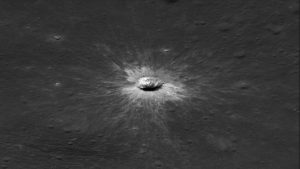 “Scientists estimate that an impact of this magnitude happens on the Moon about once