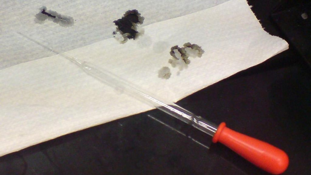 Since 98% sulphuric acid contains almost no water, the reaction that would normally shred