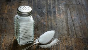 He announced plans to launch a multi-pronged mission to reduce salt intake , turning attention