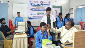 Free health camp extends services to nearly 600 students, youth in Anantapur