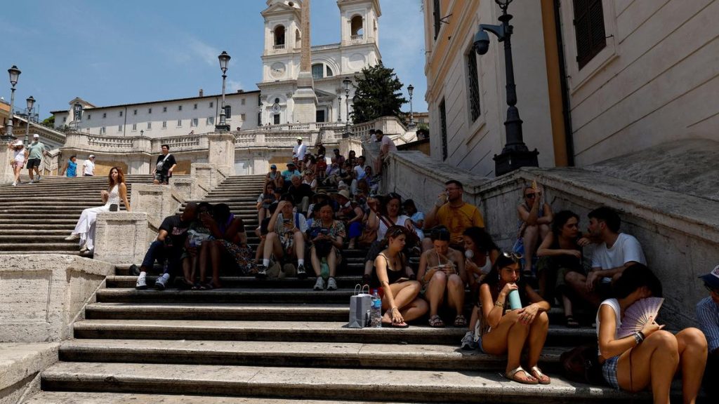 Experts have also identified a ‘heat cascade’ as heat storms that run one after the other