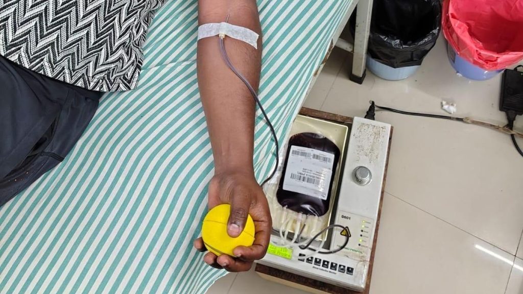 Mahesh agreed to donate blood and travelled for over five hours to reach SDM Hospital