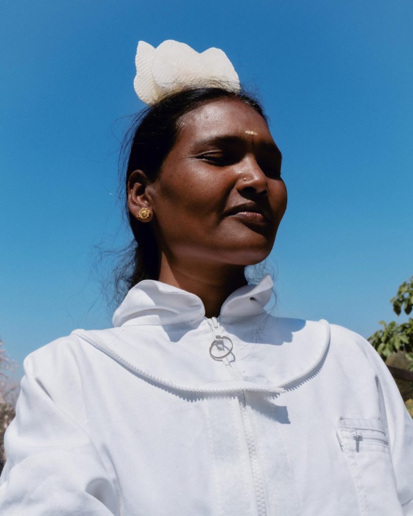 With the women and their bees in the Nilgiris, her immersion was similarly immediate and tactile