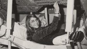 American scientist Margaret Hamilton, who led the development of the computer system used