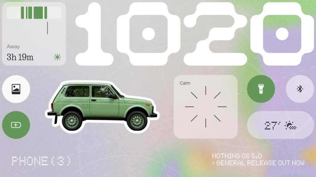 Nothing on Monday (October 12, 2026) started the general rollout of Nothing OS 5.0 based