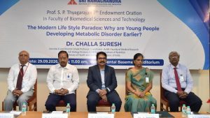 Why are Young People Developing Metabolic Disorder Earlier?’, Prof — Thyagarajan Endowment
