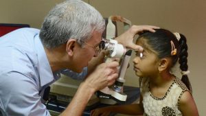 Childhood eye diseases that cause profound visual impairment need to be detected and treated